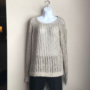 LOFT Lou & Grey Knit Pullover Long Sleeve Sweater